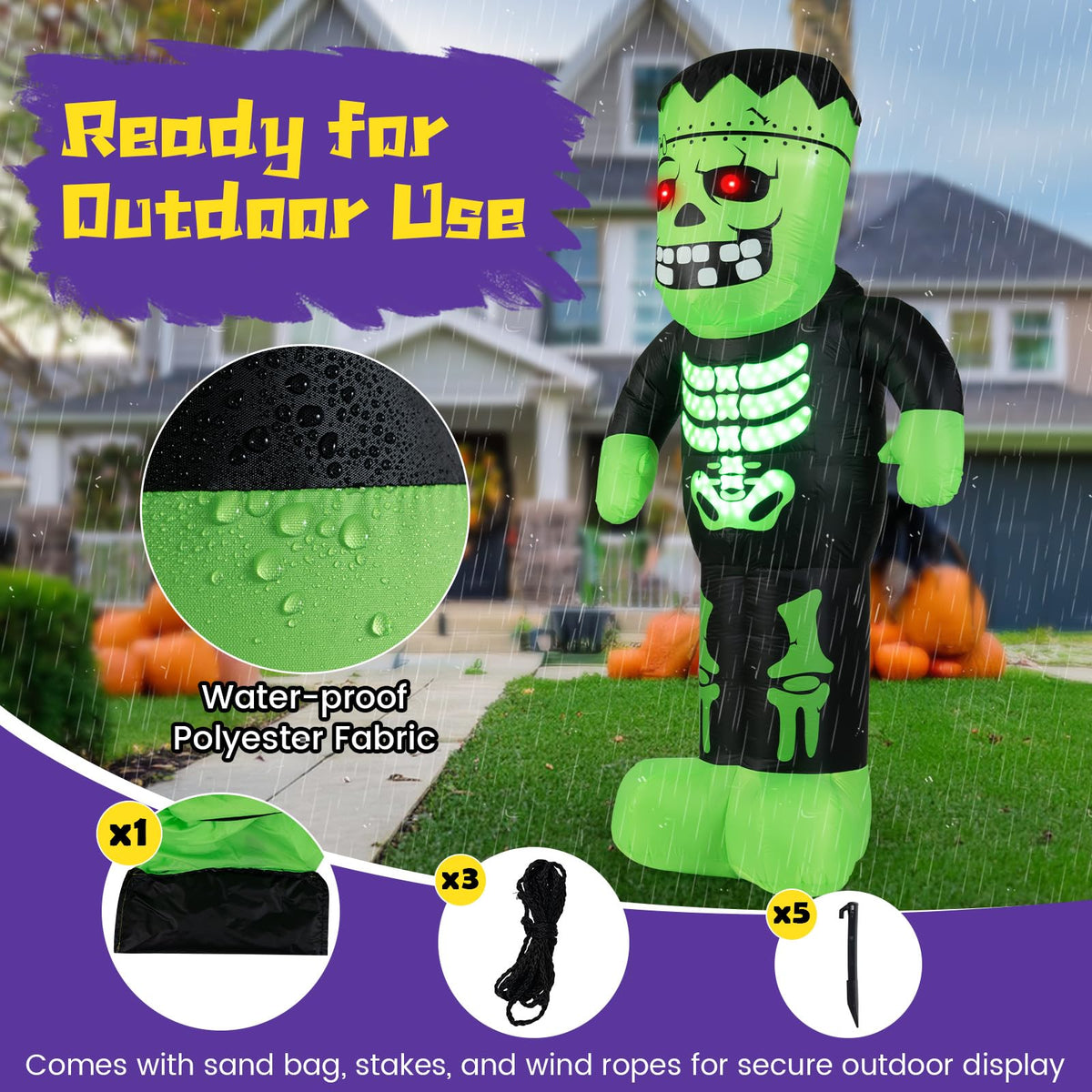Lucktree 8.4 Ft Tall Halloween Inflatable Decoration