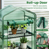 Lucktree Mini Greenhouse Portable Plant Grow House with 5 Tier Shelves