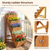 Lucktree 5-Tier Wooden Vertical Raised Garden Bed