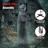 Lucktree 5.6 FT Animated Halloween Standing Weeping Woman Statue