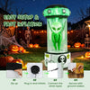 7.4 FT Halloween Lighted Inflatable Alien Decorations