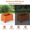 Lucktree 2 Pack Rectangular Planter Box