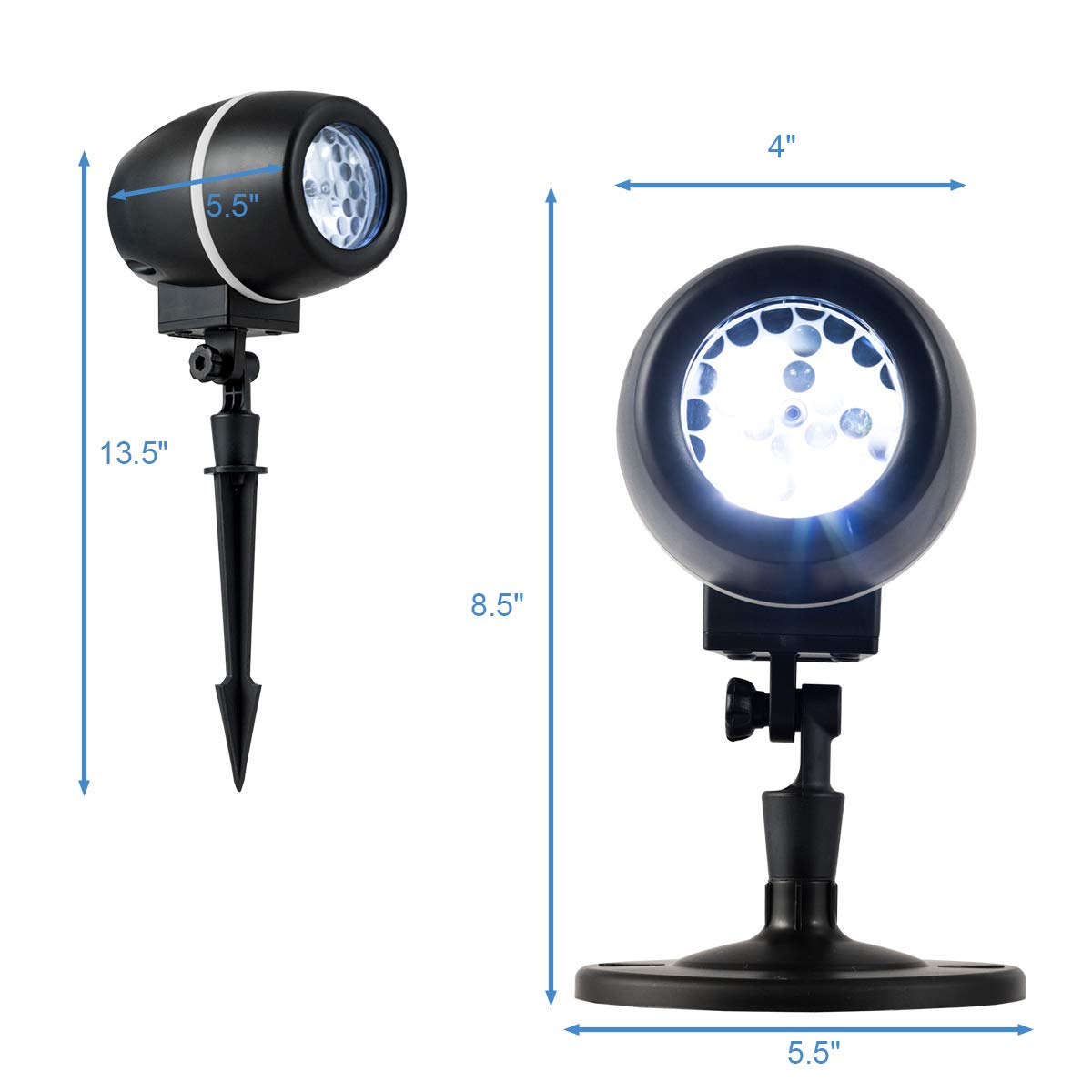 Lucktree Christmas Snowflake LED Projector Lights