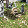 Lucktree Halloween Skeleton Groundbreaker Decoration, Sound-Actived Halloween Party Decoration