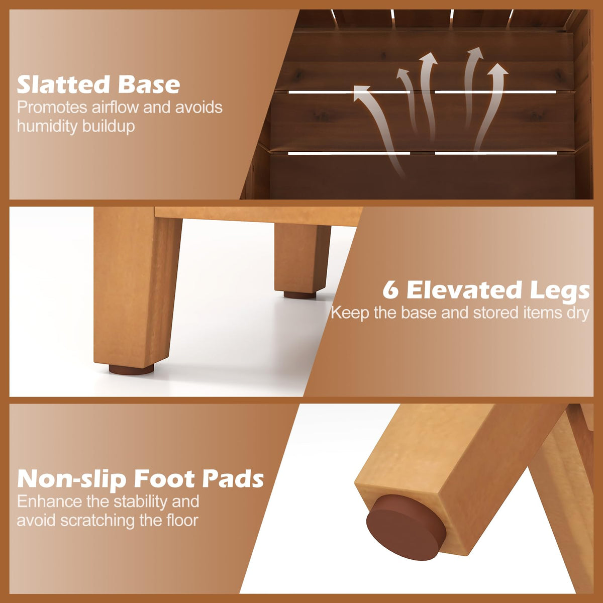 Lucktree Outdoor Planter with Storage Box
