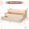 Lucktree 3-Tier Raised Garden Bed, Tiered Planter Box