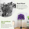 Lucktree 53” Bougainvillea Artificial Tree with 576 Flowers
