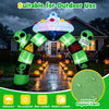 9.8 FT/ 300 CM Alien Halloween Inflatable Archway w/ Lights