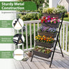 Lucktree 5-Tier Vertical Garden Planter Set 1/2 Raised Garden Bed w/Drainage