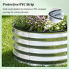 Lucktree 2 Pack Round Galvanized Raised Garden Bed Kit (2x2x1 FT)
