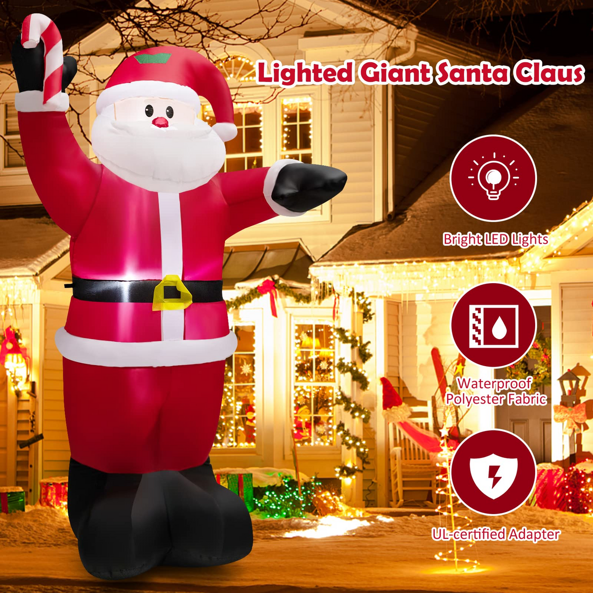 Lucktree Indoor & Outdoor Holiday Decor for Christmas Party