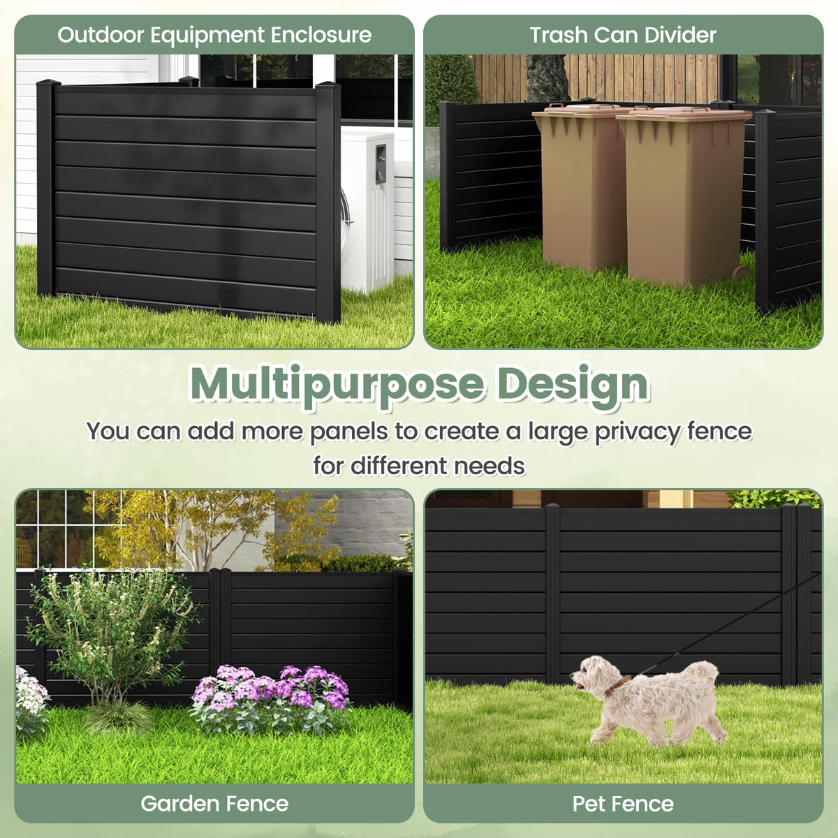 Lucktree Air Conditioner Fence