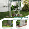 Lucktree Portable Mini Greenhouse with Roll-Up Zippered Door