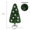 Lucktree Pre-Lit Fiber Optic Artificial Christmas Tree - LucktreeUS