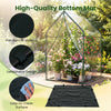 Lucktree Mini Outdoor Portable Green House with Sturdy Metal Frame