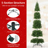 Lucktree 12 FT Pre-Lit Artificial Christmas Tree with Quick Power Connector