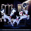 Lucktree 3-Piece Large Lighted Christmas Reindeer Family, Light up Xmas Decorations w/255 LED Lights & Scarves