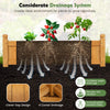 Lucktree 2 Pcs Raised Garden Bed