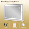 Lucktree 32" x 22" Large Makeup Mirror with 10X Magnify Mirror