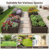 Lucktree Raised Garden Bed for Vegetables Flowers Herbs