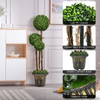 4 Ft Artificial Boxwood Topiary Tree - LucktreeUS