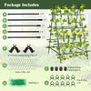 Lucktree Cucumber Trellis, Trellis for Climbing Plants Outdoor