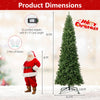 Lucktree 12 FT Pre-Lit Artificial Christmas Tree with Quick Power Connector