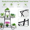 Lucktree 7 Tiers Metal Plant Stand Flower Pots Holder
