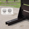 Lucktree 72''H x 48''W Freestanding Metal Privacy Screen with Stable Legs