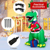 Lucktree 6.8 FT Inflatable Christmas Dinosaur