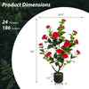 38" Artificial Camellia Tree - Lucktree