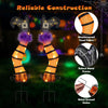 Set of 2 Halloween Lighted Witch Legs Decorations with Stakes