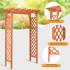 Lucktree 88inch Wood Garden Arbor