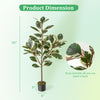 Lucktree 4.3 FT Tall Artificial Bird of Paradise Plant (2 Pack)