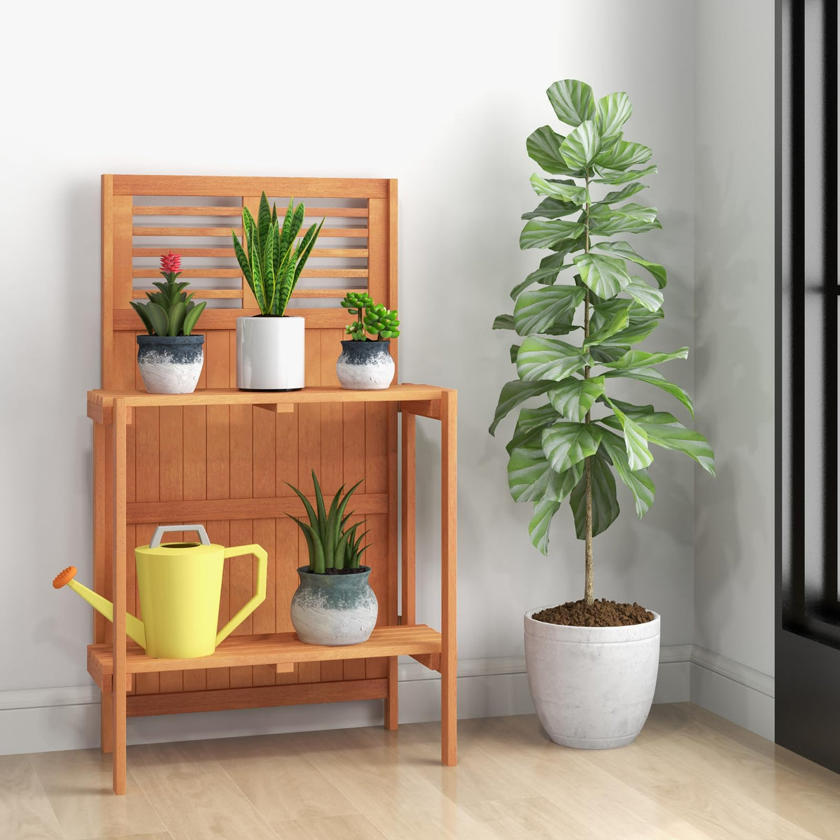 Lucktree Folding Potting Bench