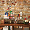 Lucktree 2 Pack Christmas Tree Photo Holder with 36 Round Clips
