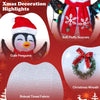 Lucktree Lighted Christmas Penguins & Igloo Decorations