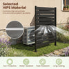 Lucktree 37" W x 61" H Outdoor Privacy Fence Screen with Ground Stakes & Base Feet (1/2)
