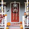 Lucktree Halloween Life Size Full Body Skeleton, 5.4Ft Festival Skeleton Prop Decoration