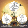 Lucktree Halloween Decorations, Halloween Inflatable Ghost With Led Lights