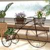 Lucktree Metal Bicycle Planter