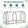 Lucktree 47''x21.5''x24'' Mini Portable Greenhouse