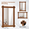 Lucktree Wood Framed Mirror