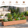 Raised Garden Bed Flower or Vegetable Planter (36" L X 7" W X 6.5" H)