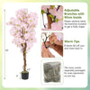 Lucktree 5FT Artificial Cherry Blossom Tree