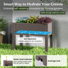 Lucktree Raised Garden Bed with Legs, Self-Watering Planter Box with Water Level Indicator