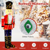 Lucktree 5 FT Christmas Lighted Nutcracker with Glitter Sword