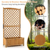 Planter Raised Bed with Trellis - Lucktree