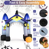 9FT/270 CM Halloween Inflatable Archway with LED Lights