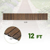 Lucktree 12 FT Wooden Garden Pathway (1/2)
